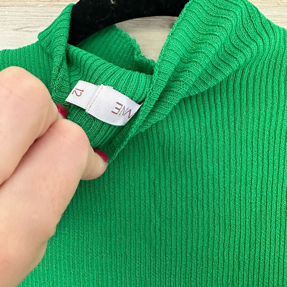 Green halter tank and pant 2 piece ribbed matching set - Picture 10 of 12